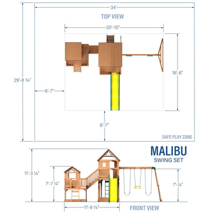 Malibu Swing Set