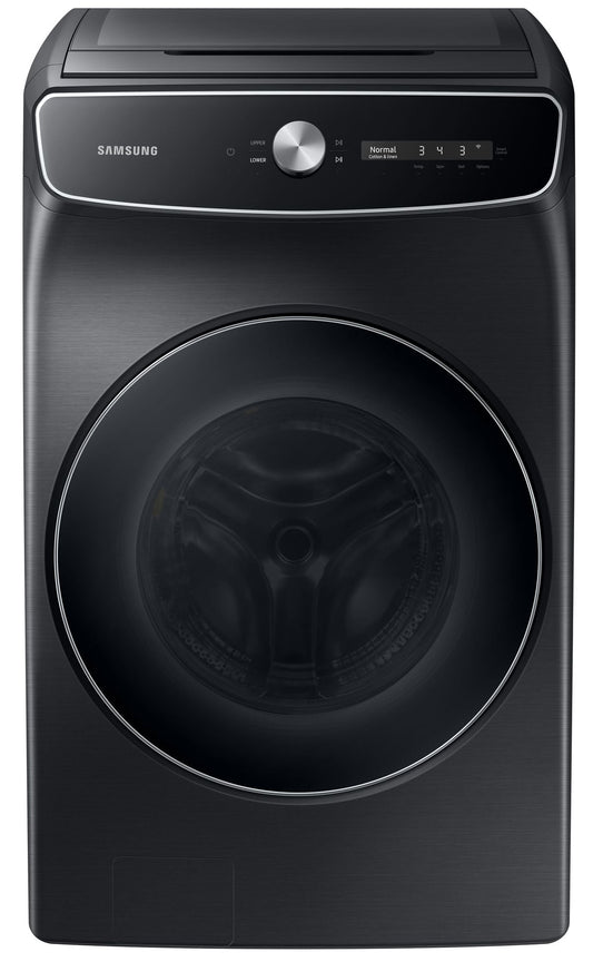 Samsung 6.0 Cu. Ft. Brushed Black Front Load Washer