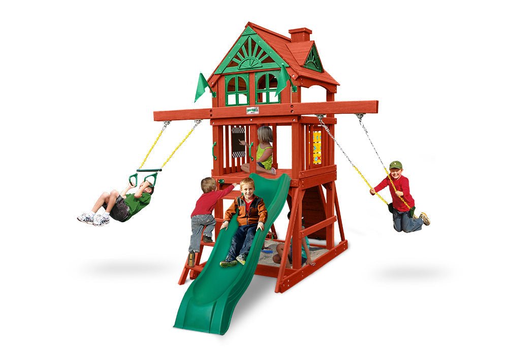 Five Star II Space Saver Swing Set for Kids