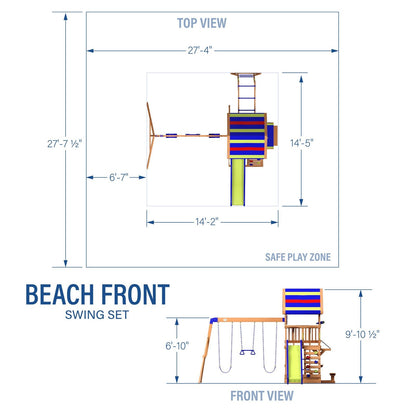 Beach Front Swing Set