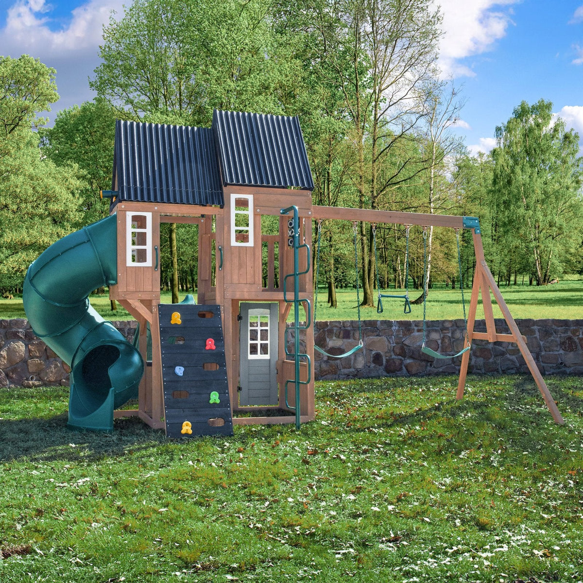Acadia Manor Swing Set