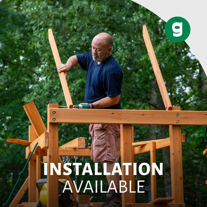 Chateau Tower Swing Set