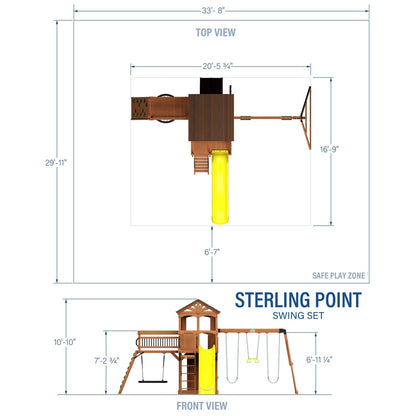 Sterling Point Swing Set