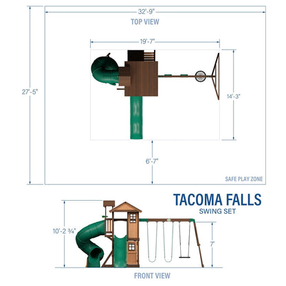 Tacoma Falls Swing Set